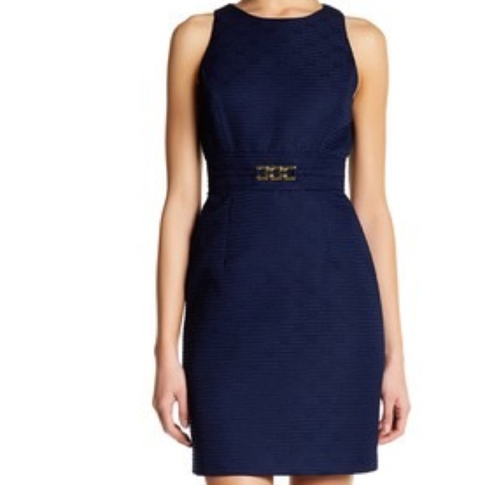 Tahari jacquard dress